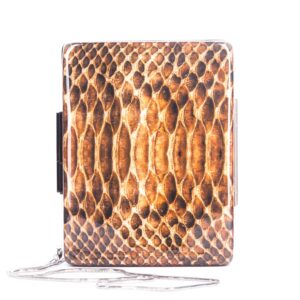 Natural Python clutch V