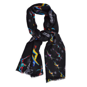 Ballerinas on Ice Scarf by yazi