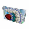 FEATHER & GEMS PRINT POUCH